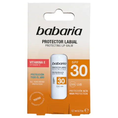 Babaria Stick Labbra Solare SPF30 5,7 ml – immagine 1