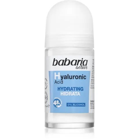 Babaria Hyaluronic Acid Deodorant roller 50 ml – afbeelding 1