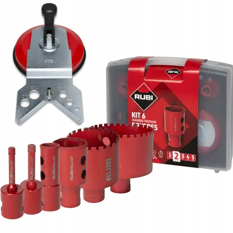 Rubi Drygres Premium diamantboren set 6 delig (M14) – afbeelding 1