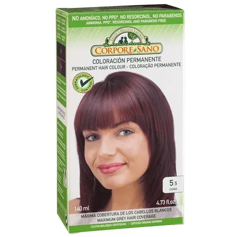 Corpore Sano Tinte 5.5 Caoba 140ml – imagen 1