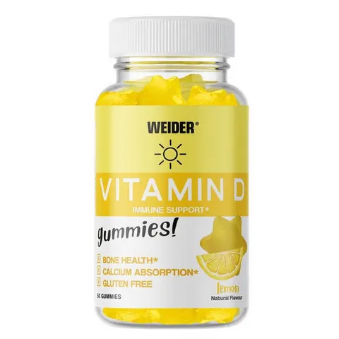 Weider Vitamin D 50 Fruchtgummis – Bild 1