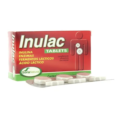 Soria Natural Inulac Tablets 30 Comprimidos – imagen 1