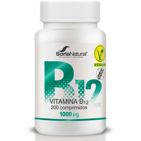 Soria Natural Vitamina B12 200 Comprimidos – imagen 1