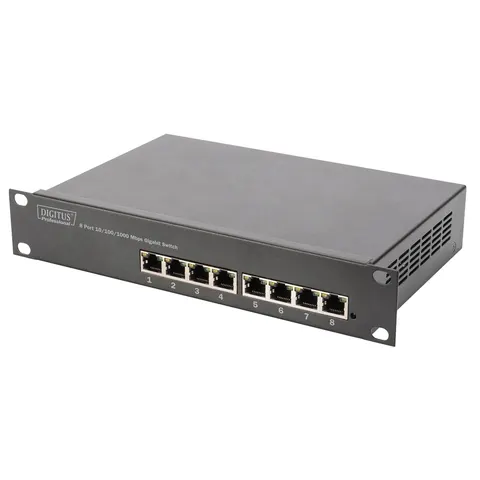 Digitus 8-port Gigabit Ethernet Switch DN-80114 10 – zdjęcie 1