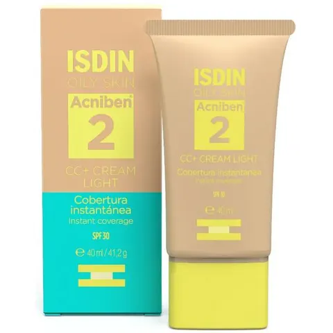 Isdin Acniben CC+ Crema SPF30 Light 40 ml – imagen 1