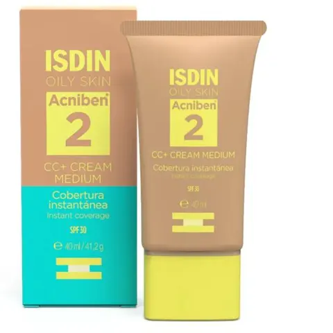 Isdin Acniben CC+ Crema SPF30 Medium 40 ml – imagen 1