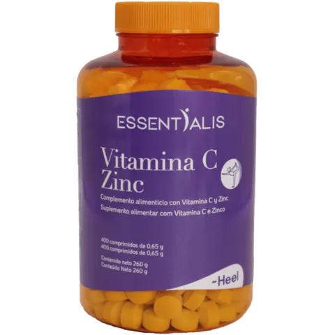 Essentialis Vitamina C Zinc 300 comp – imagen 1
