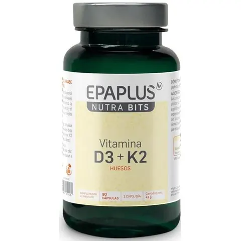 Epaplus Nutra Bits Vitamina D3+K2 90 Cápsulas – imagen 1