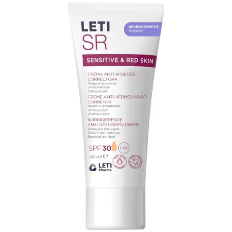 Leti Sr SPF30 Crema Antirojeces 40 ml – imagen 1