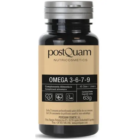 PostQuam Omega 3-6-7-9 45 Perlas – imagen 1