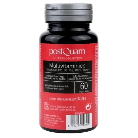 Postquam Multivitaminico 60 Capsulas – imagen 1