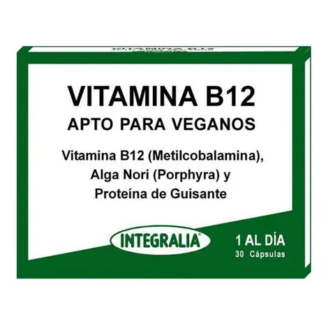 Integralia Vitamina B12 30 Cápsulas – imagen 1