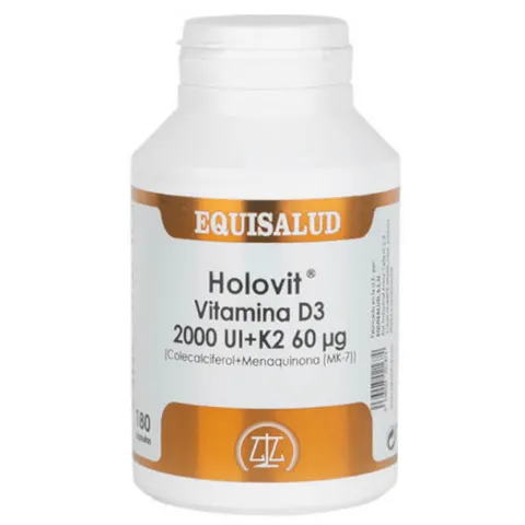 Equisalud Holovit vitamina D3 180 Cápsulas – imagen 1