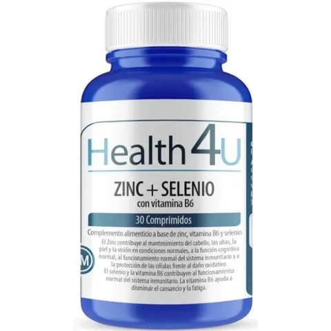 Health 4U H4U Zinc 30comp – imagen 1