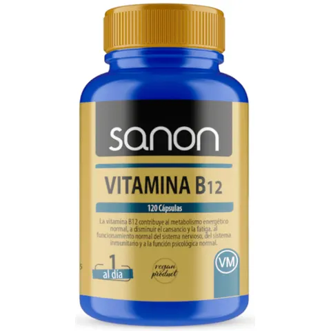 Sanon Vitamina B12 120caps – imagen 1