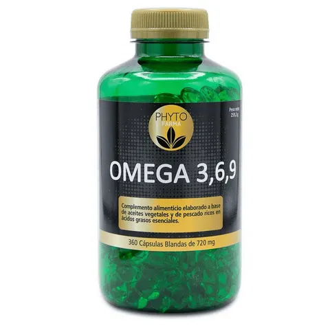 Phytofarma Omega 3 6 9 360 Perlas – imagen 1