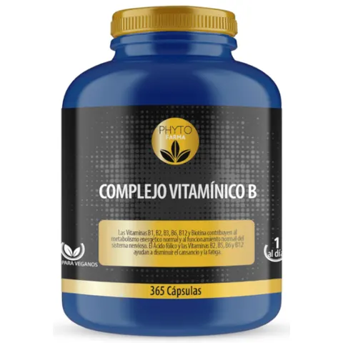 PHYTOFARMA Complejo Vitamínico B 365 caps – imagen 1