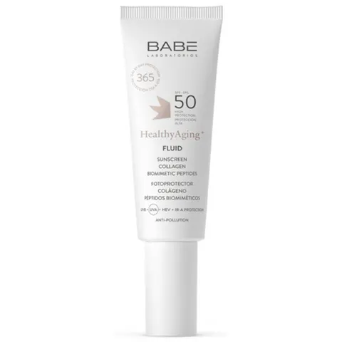 Babé HealthyAging+ Fluid SPF50 Sunscreen with Collagen 40mL SPF50 – immagine 1