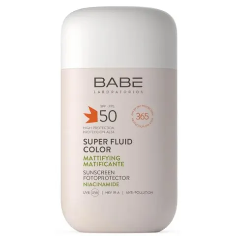 BABÉ Super Fluid Color Matificante Spf50 50 ml – imagen 1