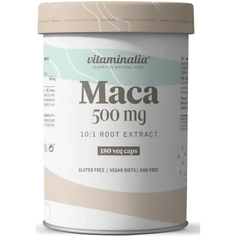 Vitaminalia Maca 500mg 80 Cápsulas – imagen 1