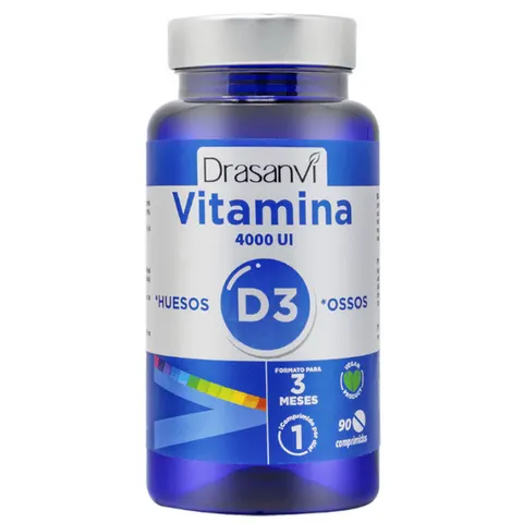 Drasanvi Vitamina D3 4000 Ui 90 Comprimidos – imagen 1