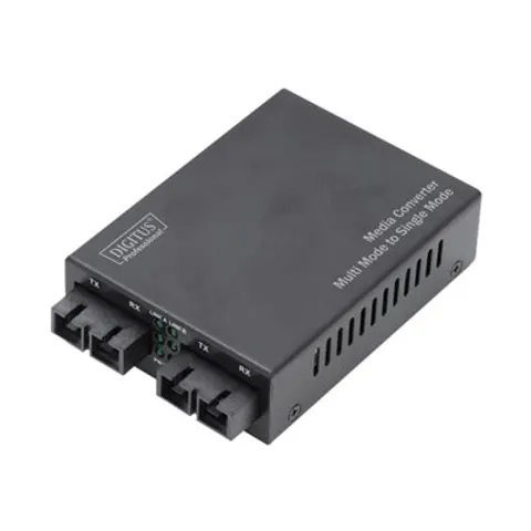 Digitus Fast Ethernet Multimode/Singlemode Medienkonverter SC/SC – Bild 1