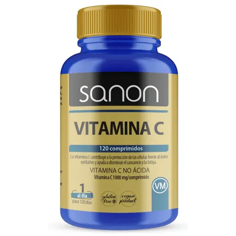 Sanon Vitamina C 120 Comprimidos – imagen 1