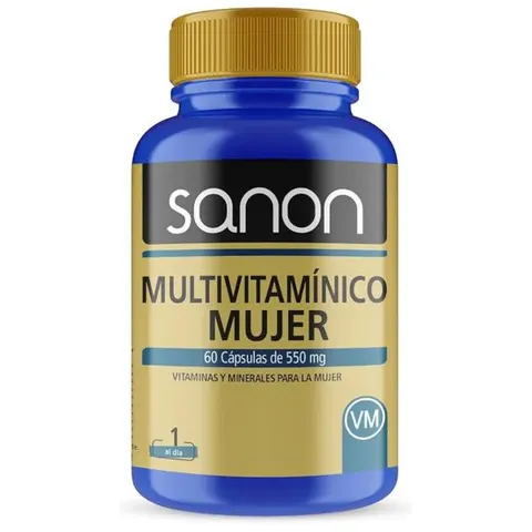 Sanon Multivitamínico Mujer 90caps – imagen 1