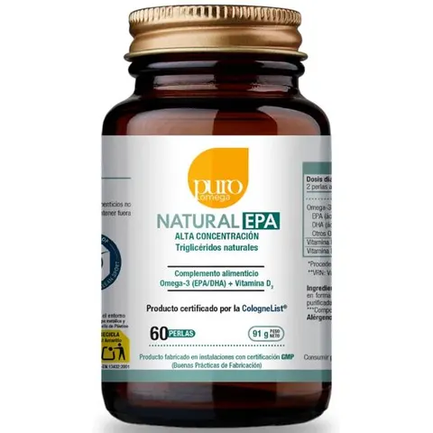 Puro Omega Natural Epa 60 Perlas – imagen 1