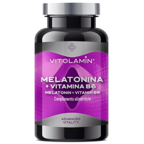 Vitolamin Melatonina + Vitamina B6 150 comp – imagen 1