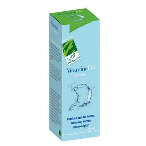 100% Natural Vitamina D3 Líquida 50 ml – imagen 1