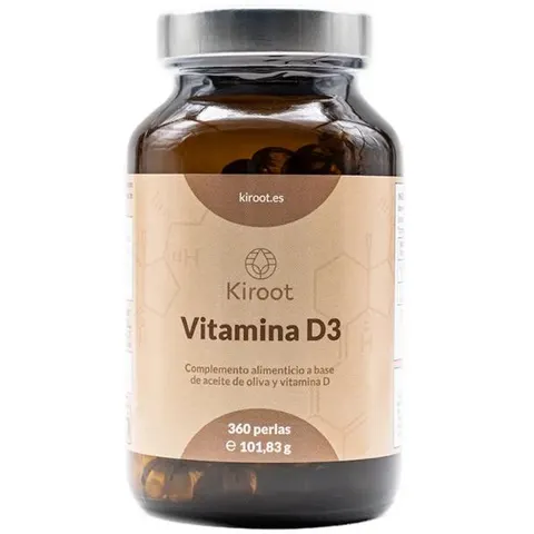 Kiroot Vitamina D3 360 Perlas – imagen 1