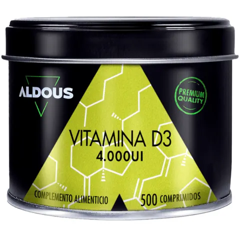 Aldous Bio Aldous Vitamina D3 4000 Ui 500comp – imagen 1