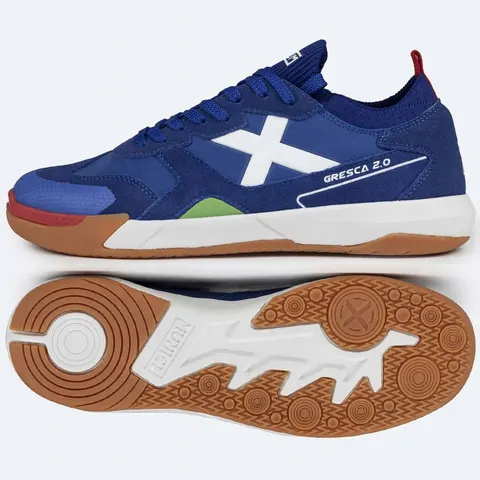 Munich gresca 20 botas fútbol sala Azul (40) – imagen 1