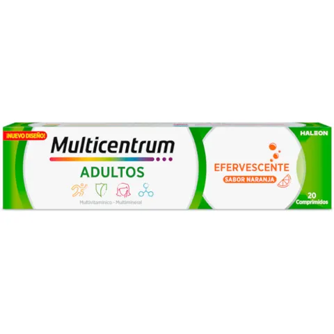 Multicentrum adulto 20comp. eferv. – imagen 1
