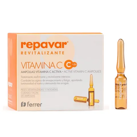 Repavar Revitalizing Ampoules with Vitamin C 20 Units – image 1