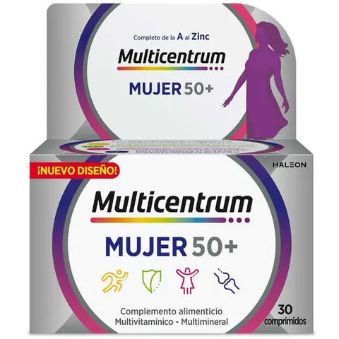 Multicentrum Mujer 50+ 30 comp – imagen 1