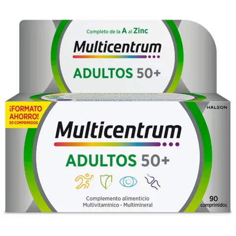 Multicentrum Select 50+ Vitaminas 90 comprimidos – imagen 1