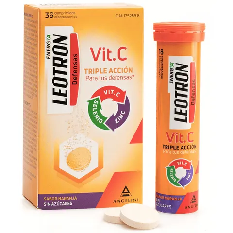 Leotron Vitamin C Tablets 36 Units 270 gr – image 1