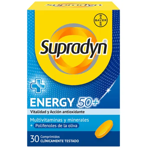 Supradyn vital antiox 50+ 30comp. – imagen 1