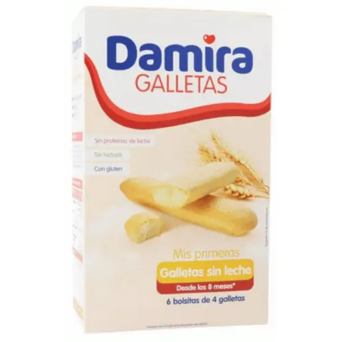 Damira Mis Primeras Galletas sin Lactosa 150 gr – imagen 1