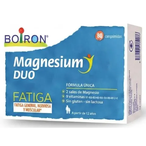 Boiron Magnesium Duo Fatigue & Tiredness 80 Tablets – image 1