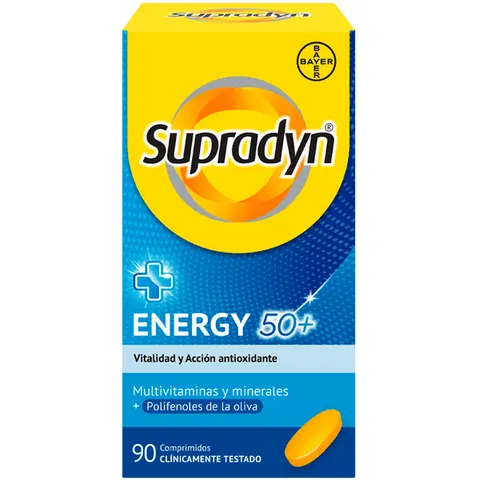 Supradyn activo 50+ antioxidante 90comp. – imagen 1