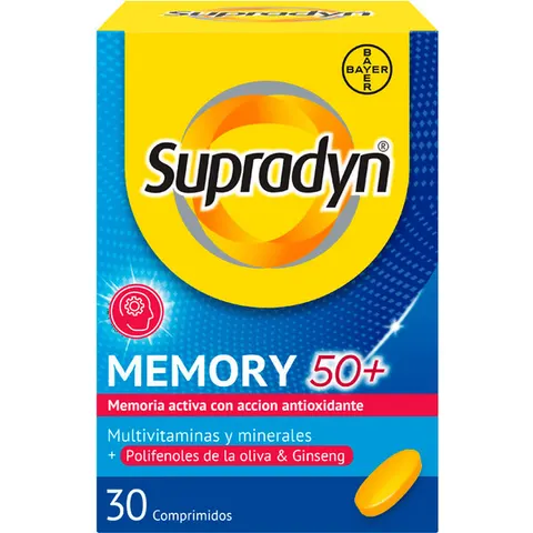 Supradyn Memory 50+ 30 Units – image 1