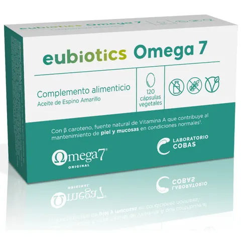 Eubiotics Omega-7 120 Cápsulas – imagen 1