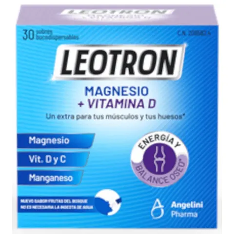 Leotron mag + vit d 30 sticks – imagen 1