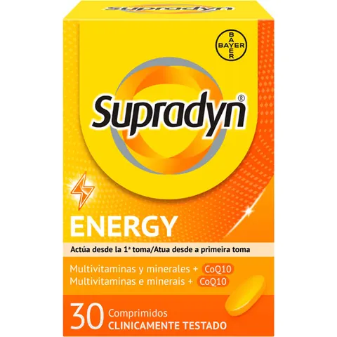 Supradyn Energy 30 Tabs – imagen 1