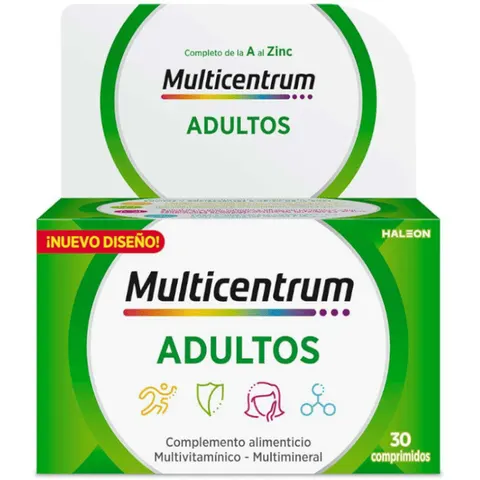 Multicentrum 30 Comprimidos – imagen 1