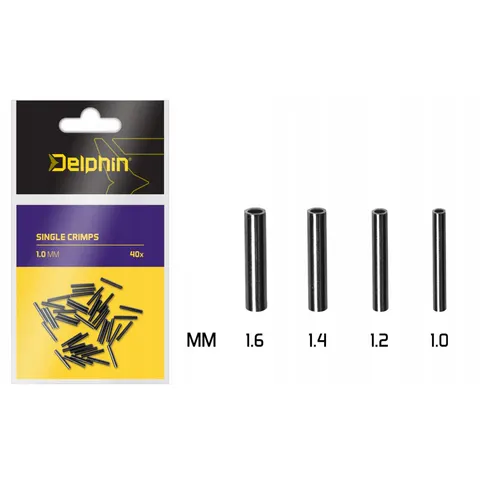 Delphin Single Crimps 40szt – 468688 – zdjęcie 1