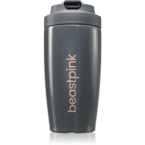 BeastPink Thermobecher (500 ml) in Grey – Bild 1